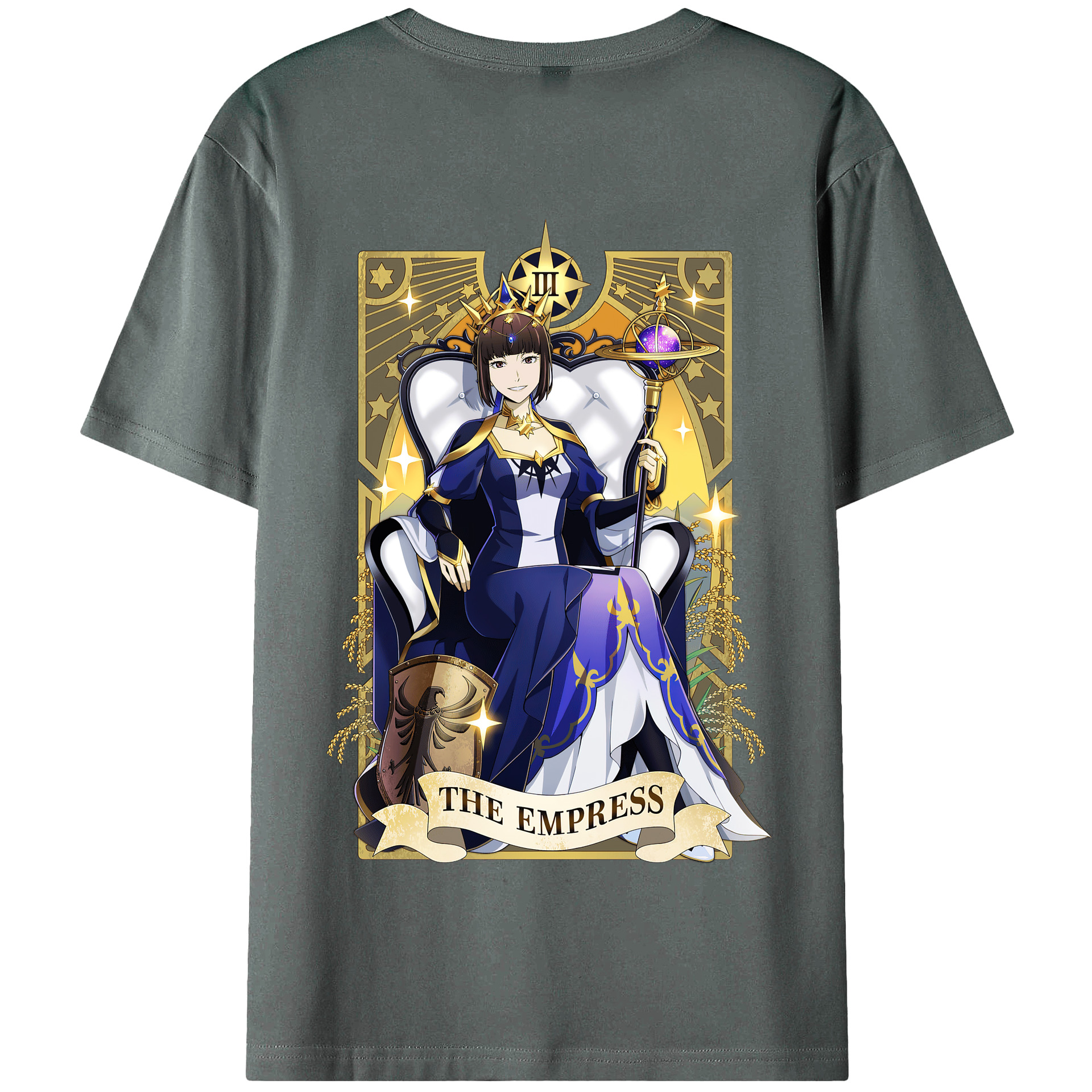 （画像用） 文豪ストレイドッグス Bungo Stray Dogs 綿100％半袖Tシャツ（背面プリント）